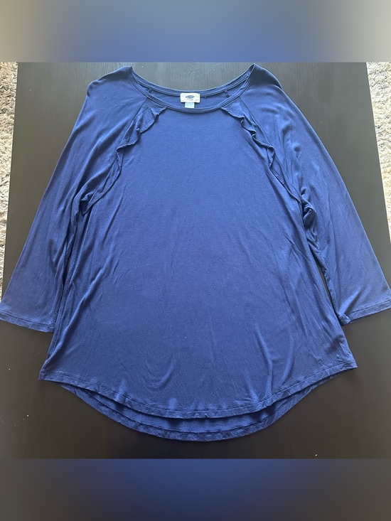 Old Navy Tops - Old Navy Navy Long-Sleeve Raglan Top